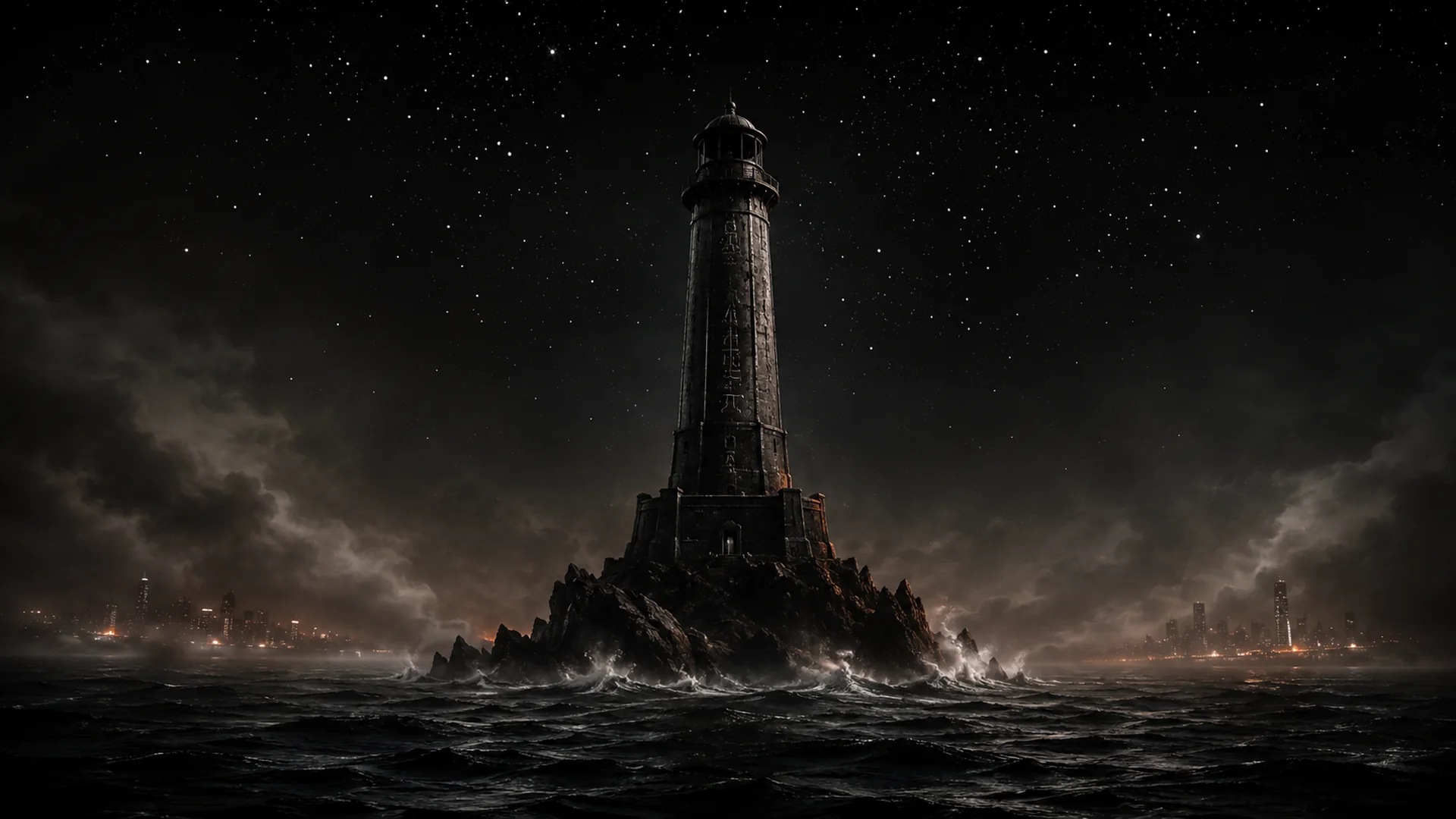 A lantern's glow cutting through darkness as the MayaK mark resolves